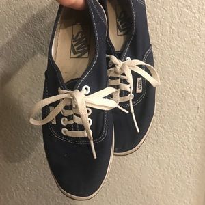 Women’s Vans - Navy Blue - Size 7.5